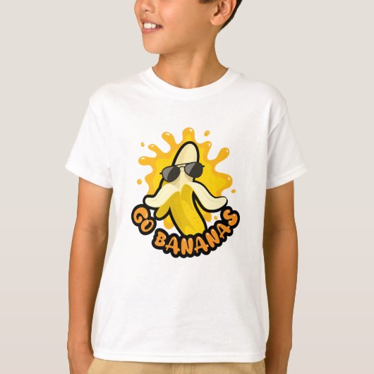 Go Bananas T-shirt (Voorkant)