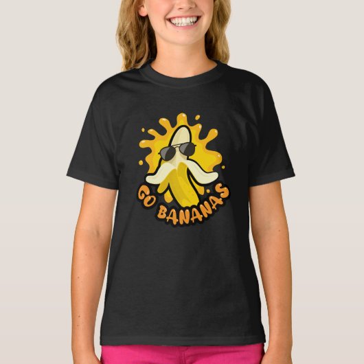 Go Bananas T-shirt (Voorkant)