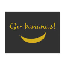 Go Bananas Wenskaart