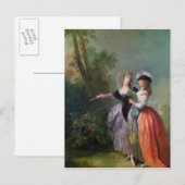 Go-between, 1780 briefkaart (Voorkant / Achterkant)