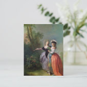 Go-between, 1780 briefkaart (Staand voorkant)