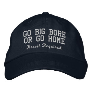 Go Big Bore of Go Home Navy Embroided Pet