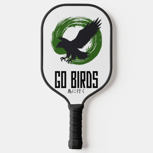 Go Birds Pickleball Paddle (Achterkant)