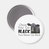 Go Black Angus Magneet (Voorkant / Achterkant)