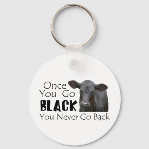 Go Black Angus Sleutelhanger