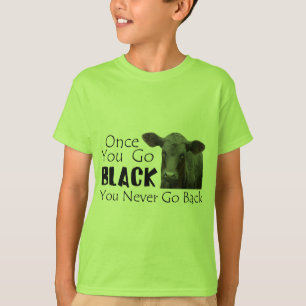 Go Black Angus T-shirt