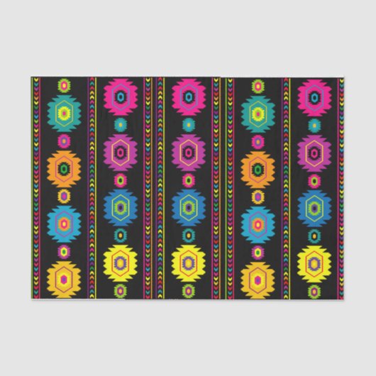 Go Bold, Bohemian, Avant-Garde Tissue Tissuepapier (Voorkant)