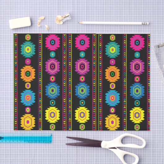 Go Bold, Bohemian, Avant-Garde Tissue Tissuepapier (Craft)