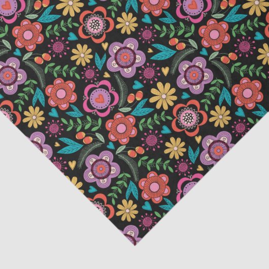 Go Bold, Bohemian, Avant-Garde Tissue Tissuepapier (Detail)