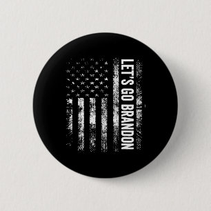 Go Brandon Joe Biden Funny Humor T Shirt Trump 202 Ronde Button 5,7 Cm