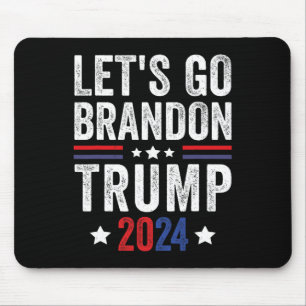 Go Brandon Trump 2024 Anti Liberale Amerikaanse vl Muismat