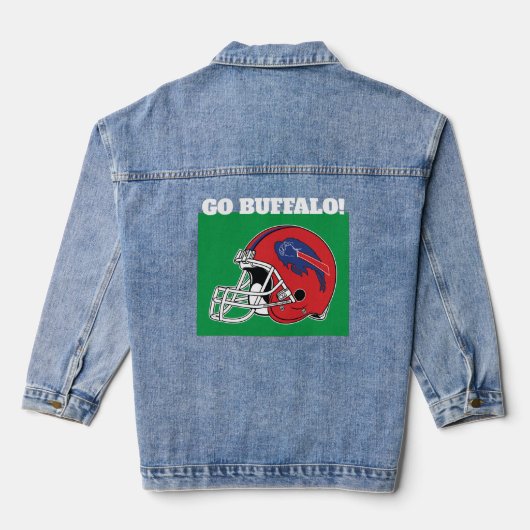 GO BUFFALO! Denim Jacket (Achterkant)