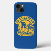 Go Bulldogs Football Helmet Icon Case-Mate iPhone Case (Achterkant)