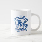 Go Bulldogs Football Helmet Icon Grote Koffiekop (Rechts)