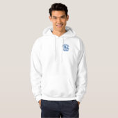 Go Bulldogs Football Helmet Icon Hoodie (Voorkant volledig)