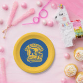 Go Bulldogs Football Helmet Icon Papieren Bordje (Feest)