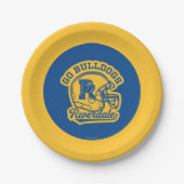 Go Bulldogs Football Helmet Icon Papieren Bordje