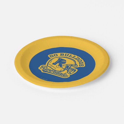 Go Bulldogs Football Helmet Icon Papieren Bordje