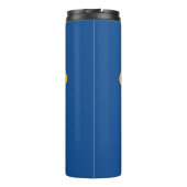 Go Bulldogs Football Helmet Icon Thermosbeker (Achterkant)