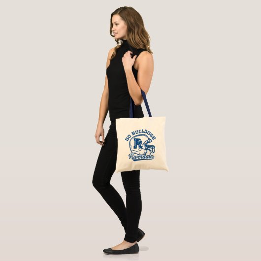 Go Bulldogs Football Helmet Icon Tote Bag (Voorkant (model))