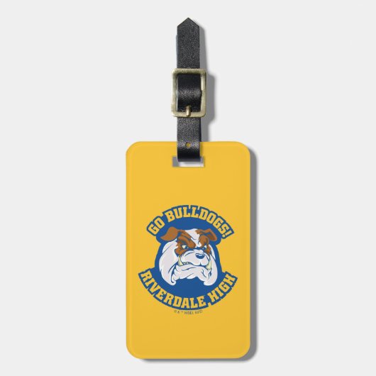 Go Bulldogs - Riverdale High Bagagelabel (Voorkant verticaal)