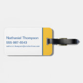 Go Bulldogs - Riverdale High Bagagelabel (Achterkant horizontaal)