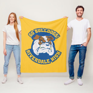Go Bulldogs - Riverdale High Fleece Deken