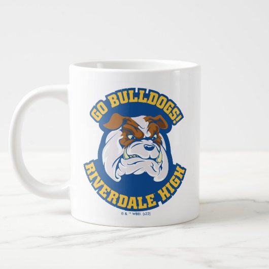 Go Bulldogs - Riverdale High Grote Koffiekop (Links)