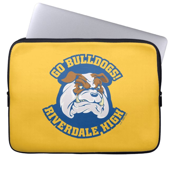 Go Bulldogs - Riverdale High Laptop Sleeve (Voorkant)