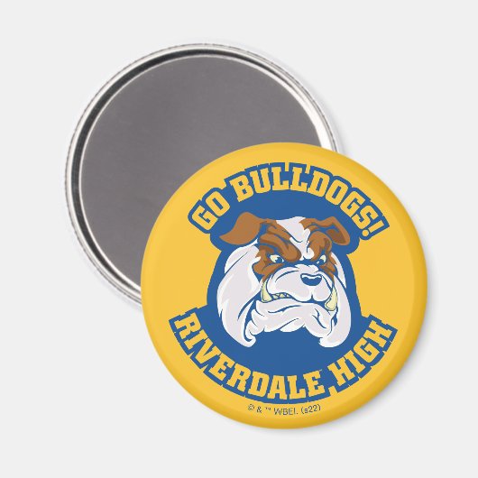 Go Bulldogs - Riverdale High Magneet (Voorkant / Achterkant)