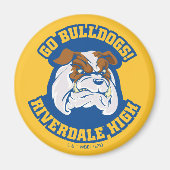 Go Bulldogs - Riverdale High Magneet (Voorkant)