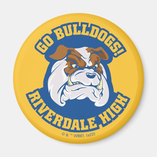 Go Bulldogs - Riverdale High Magneet (Voorkant)