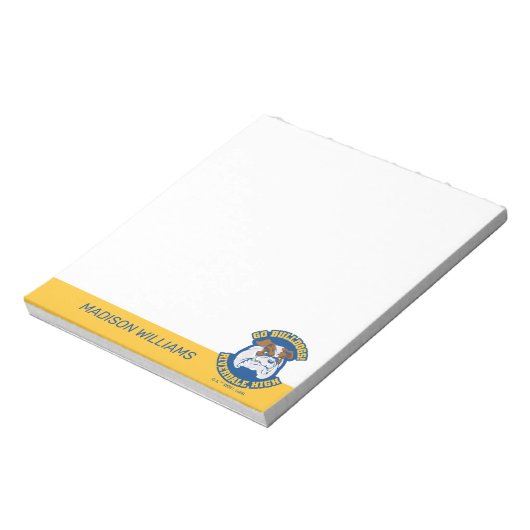 Go Bulldogs - Riverdale High Notitieblok (Linkerzijde)