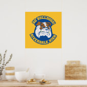 Go Bulldogs - Riverdale High Poster (Keuken)