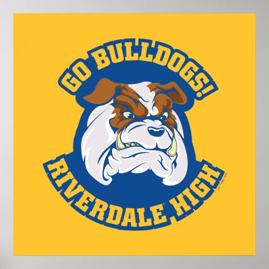 Go Bulldogs - Riverdale High Poster (Voorkant)