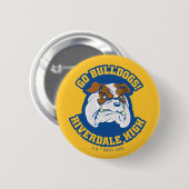 Go Bulldogs - Riverdale High Ronde Button 5,7 Cm (Voorkant /achterkant)