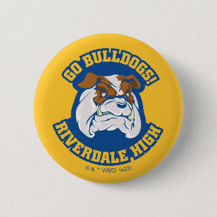 Go Bulldogs - Riverdale High Ronde Button 5,7 Cm
