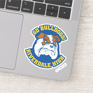 Go Bulldogs - Riverdale High Sticker