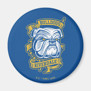 Go Bulldogs - Riverdale Mascot Banner Magneet