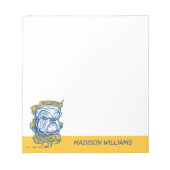 Go Bulldogs - Riverdale Mascot Banner Notitieblok (Voorkant)