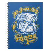 Go Bulldogs - Riverdale Mascot Banner Notitieboek (Voorkant)