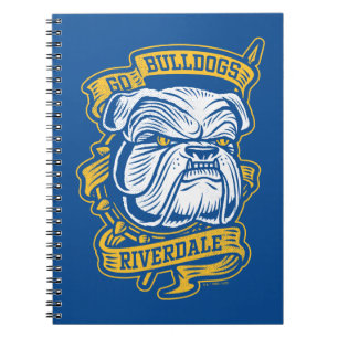 Go Bulldogs - Riverdale Mascot Banner Notitieboek