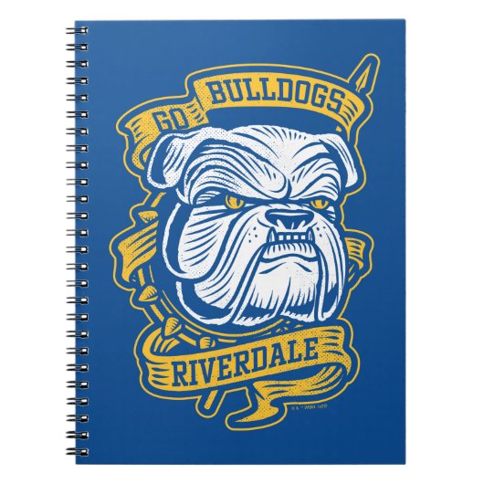 Go Bulldogs - Riverdale Mascot Banner Notitieboek (Voorkant)