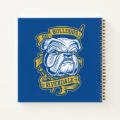 Go Bulldogs - Riverdale Mascot Banner Notitieboek (Achterkant)