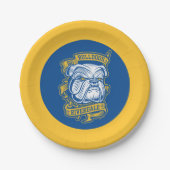 Go Bulldogs - Riverdale Mascot Banner Papieren Bordje (Voorkant)