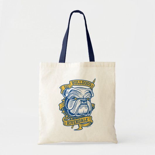 Go Bulldogs - Riverdale Mascot Banner Tote Bag (Voorkant)
