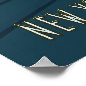 "Go by rail" New York - Chicago Poster (Hoek)