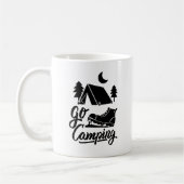 Go Camping Mug – Adventure Awaits Outdoors Koffiemok (Links)