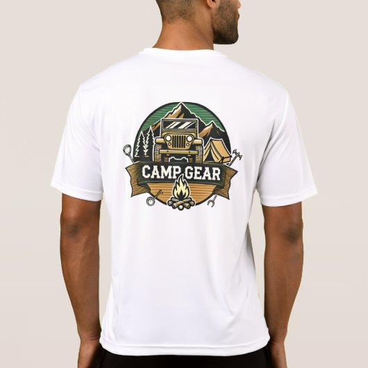 GO CAMPING T-SHIRT (Achterkant)