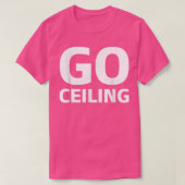 Go Ceiling Fan Funny Simple Halloween Costume T-sh T-shirt (Design voorkant)